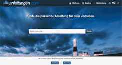 Desktop Screenshot of anleitungen.com